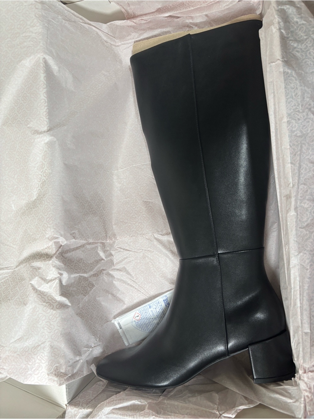 Bandolino Black Over-the-Knee Block Heel Boots